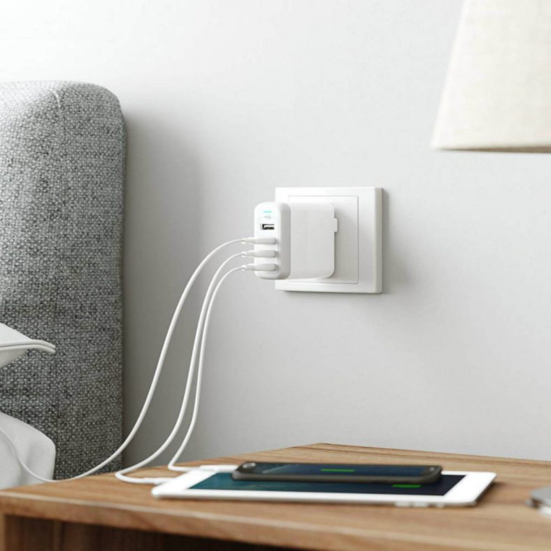 Charge Your Gadgets With This Amazing Wall Charger With Foldable Plug ...