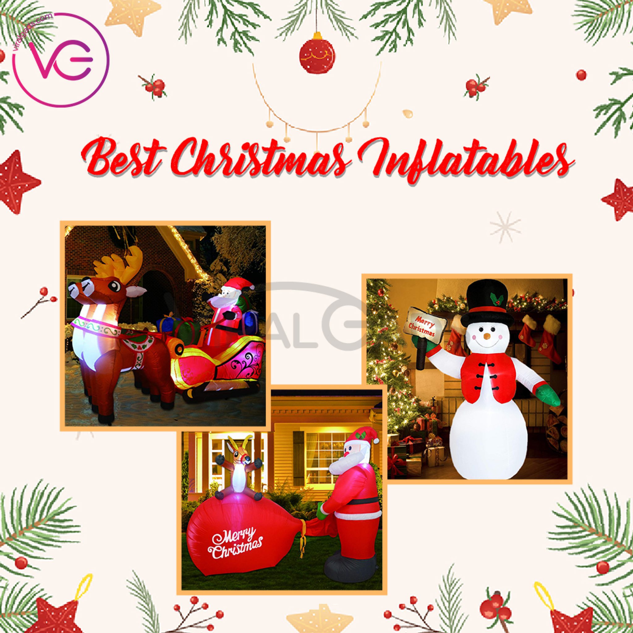 22 Best Christmas Inflatables to Decorate Outside Viral Gads